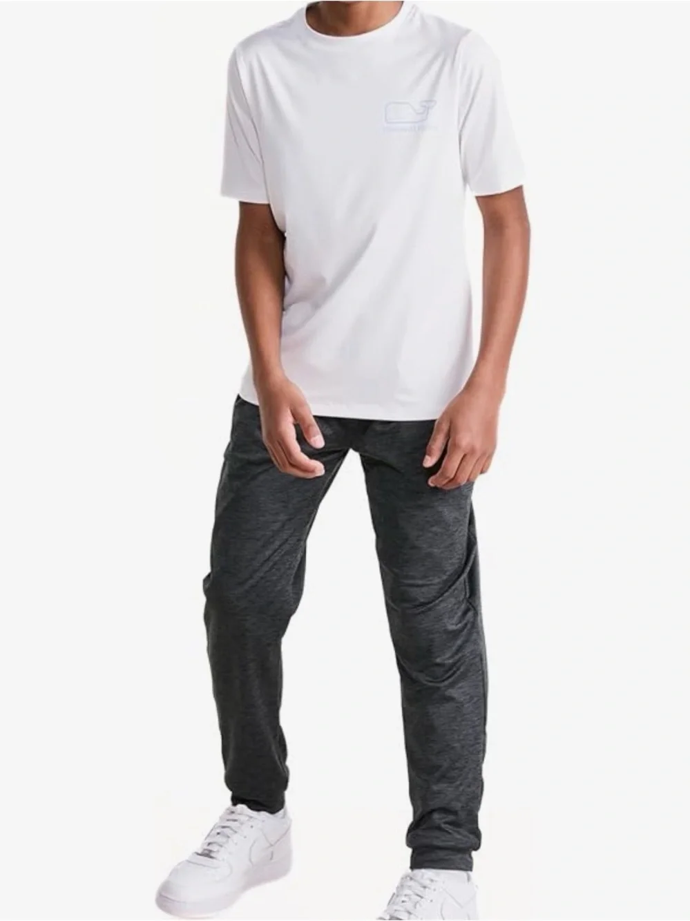 Vineyard Vines Kids Grey Performance Jogger 3P001059